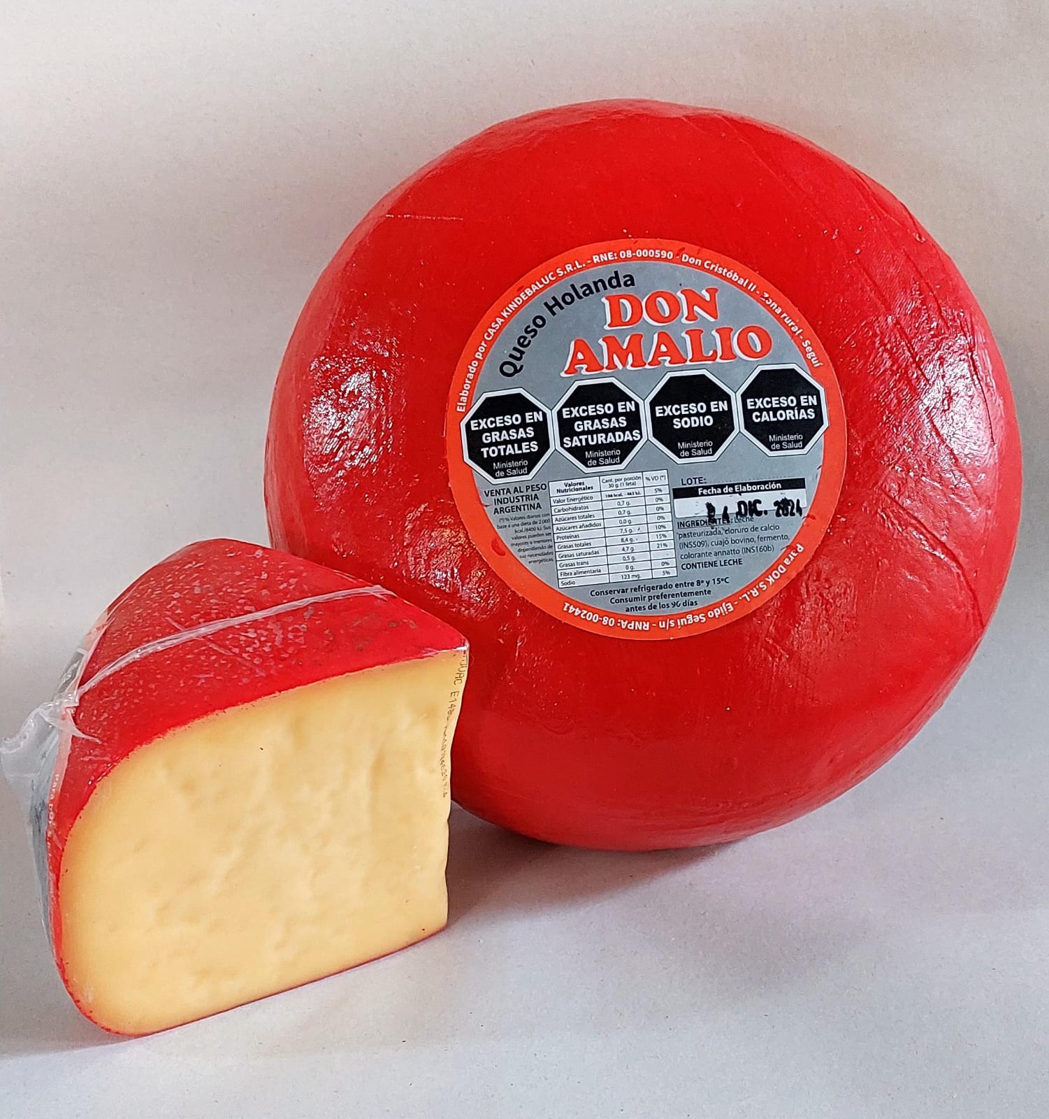 QUESO HOLANDA Don Amalio