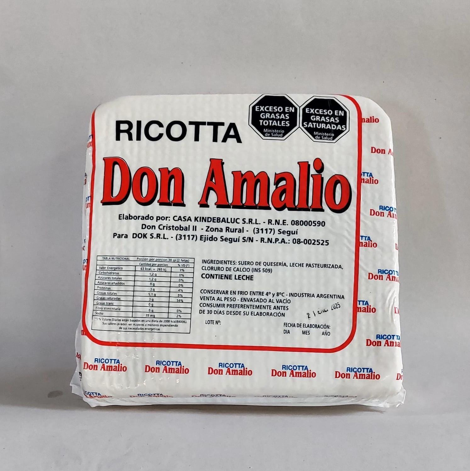 RICOTTA DON AMALIO